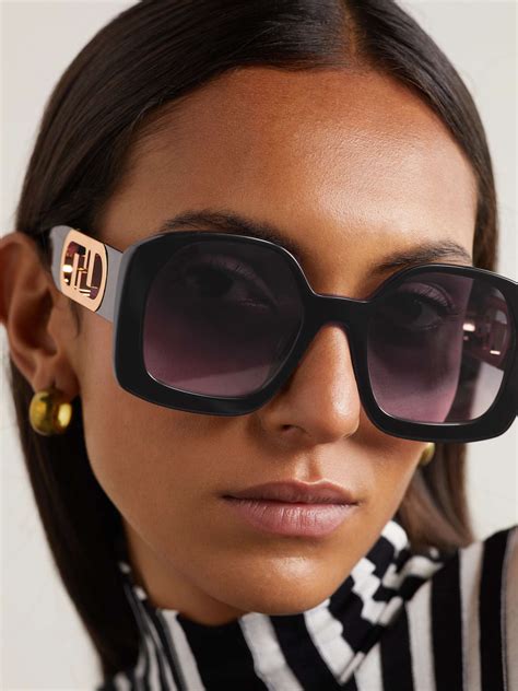 oversized fendi sunglasses.